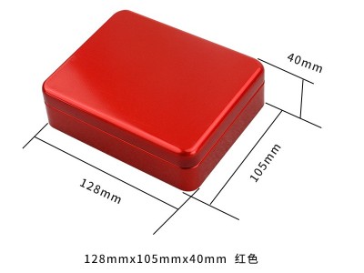 128×105×40mm长方形马口铁盒 喜糖饼干礼品盒包装收纳空博业体育（中国）